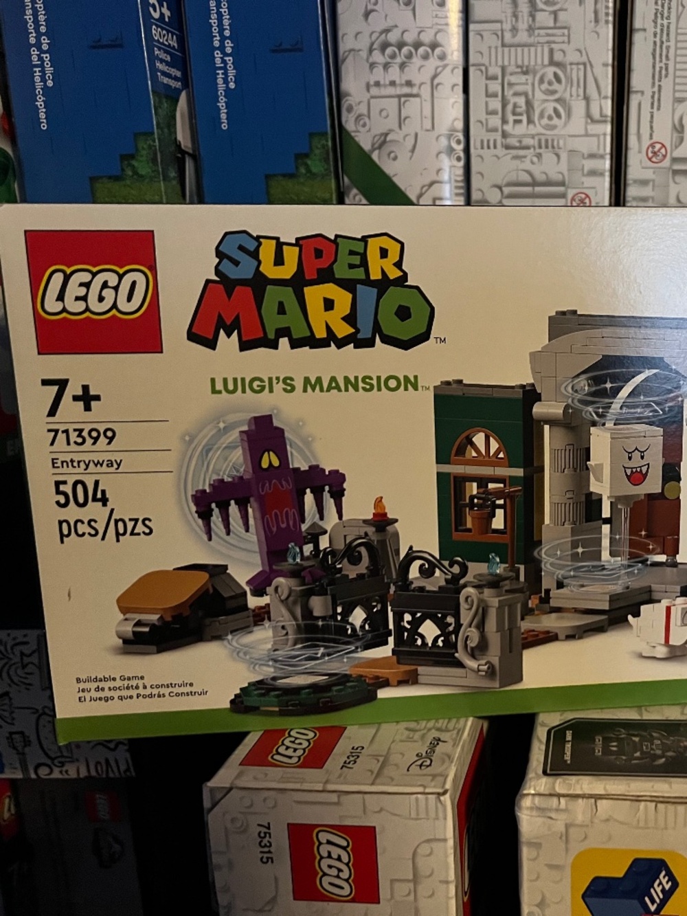 Lego Super Mario Luigi’s Mansion Entryway Set 71399 pcs 504